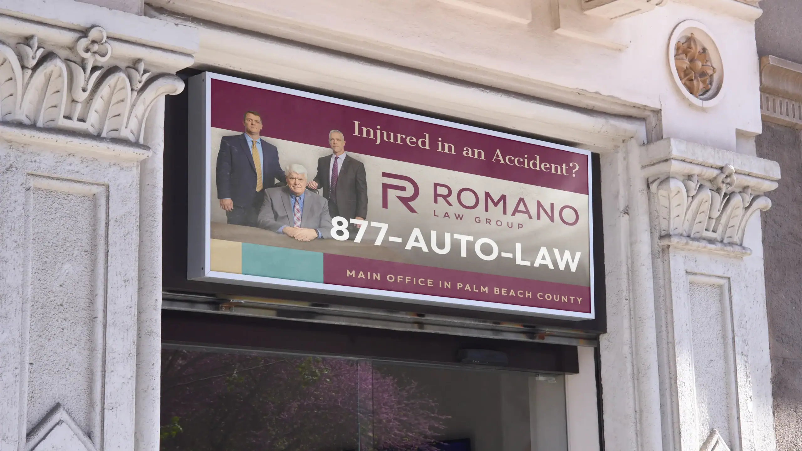 Romano Law Group Billboard