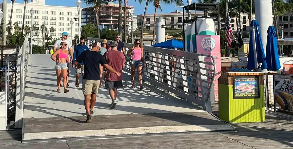 Shane and Alex heading to the next filming location in West Palm Beach, FL.