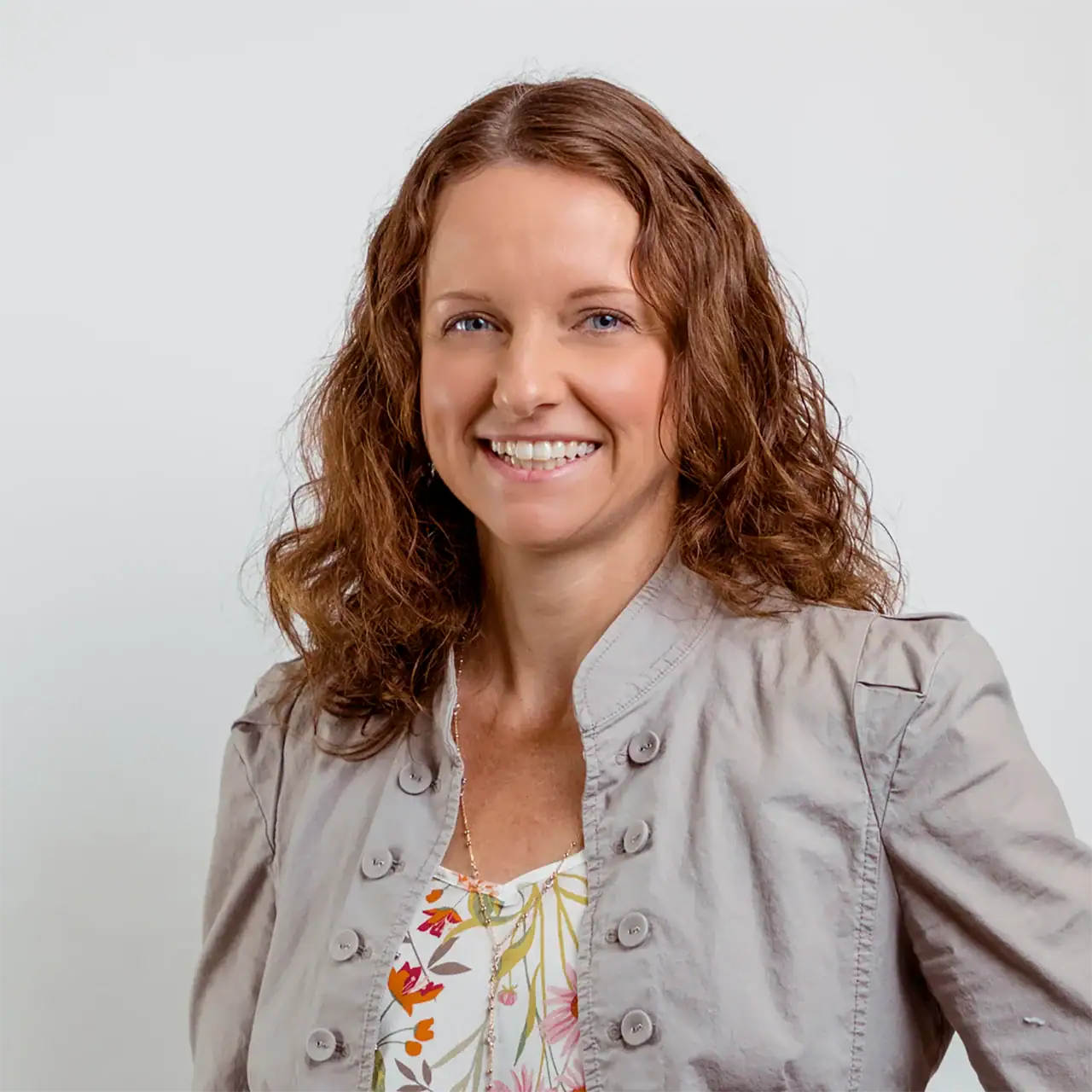 Headshot of Adrienne Mayer, Senior Designer