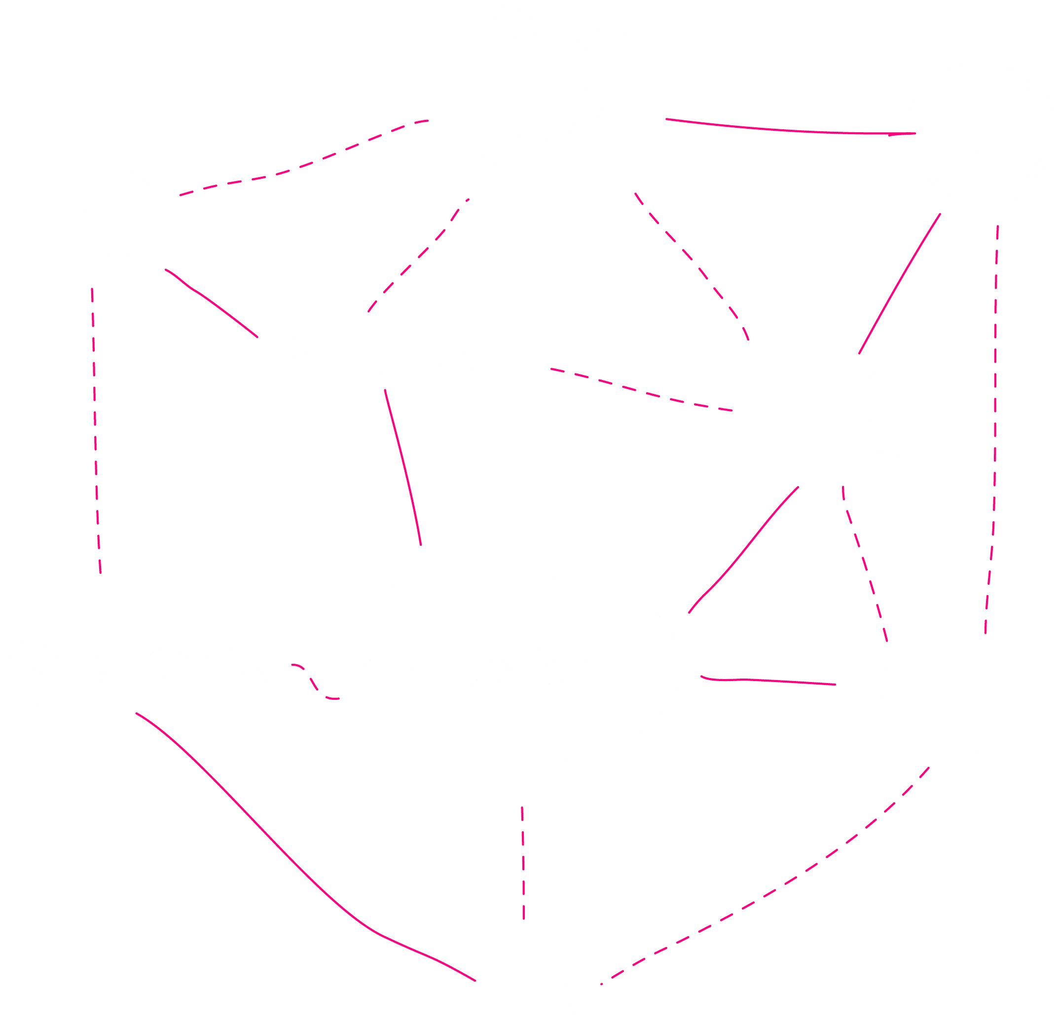 Illustration of cloud computing with AWS, MySQL, Redis, and other cloud services.