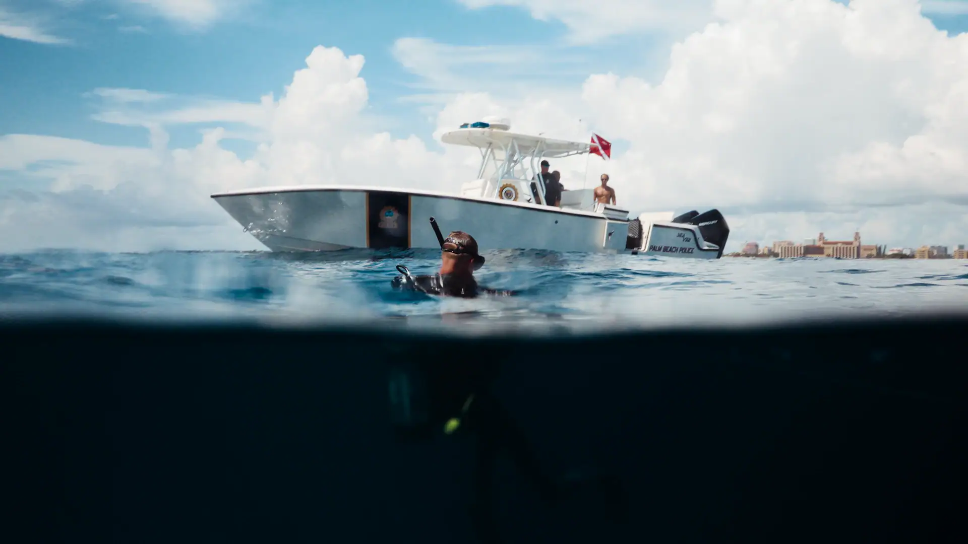 PBPFF boat and diver