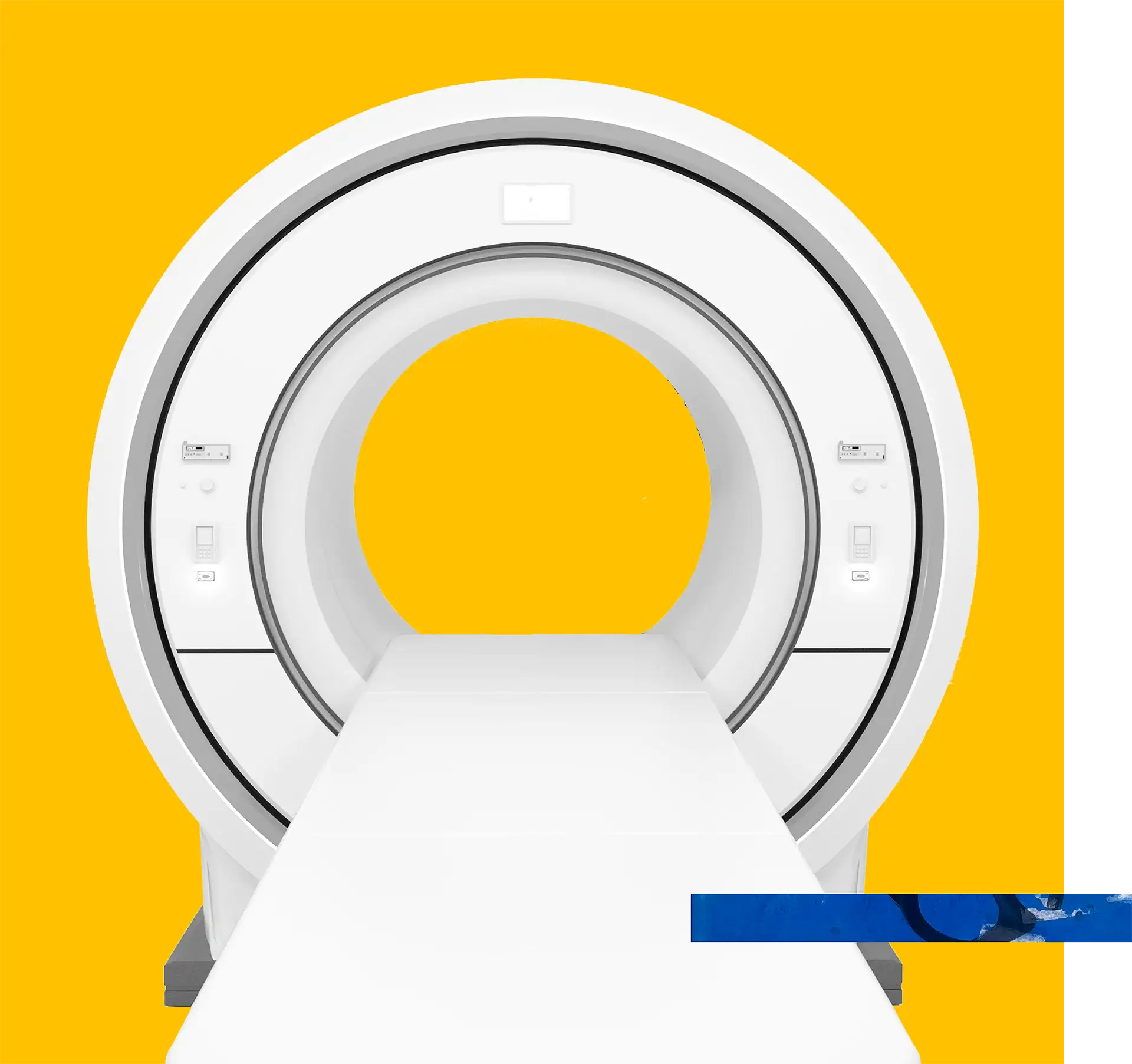 Medical imaging device used for detailed internal body scans.