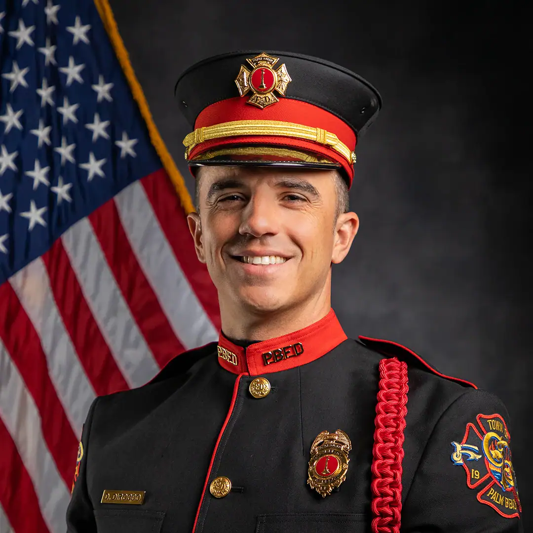 picture of a fire department chief