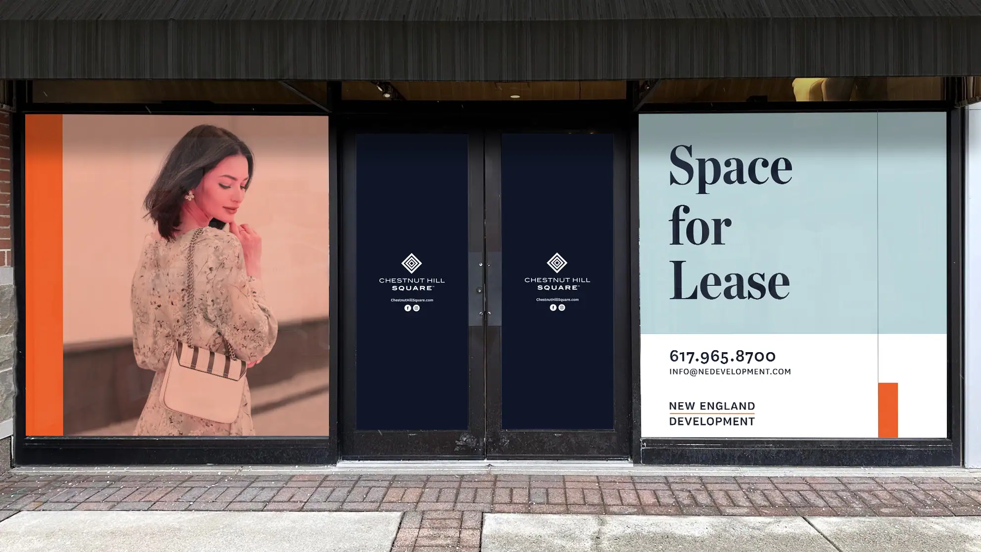 3 window print ads for new England development