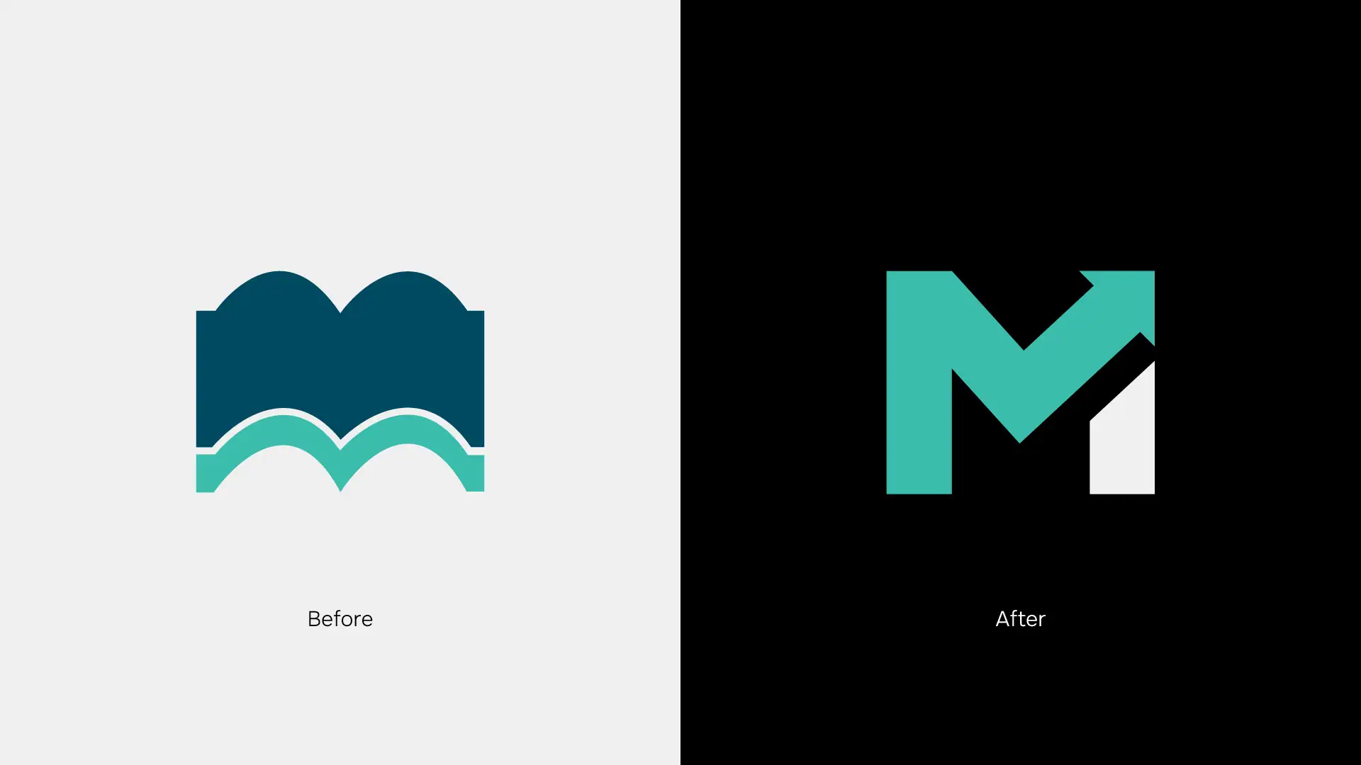 logo transformation before and after photos for The Macro Institute